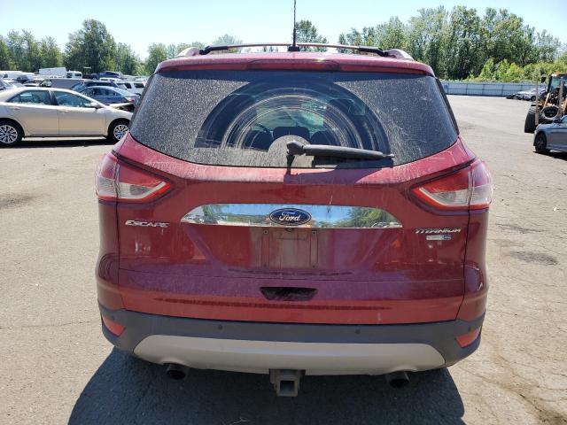 1FMCU9J9XGUC00577 - 2016 FORD ESCAPE TITANIUM BURGUNDY photo 6