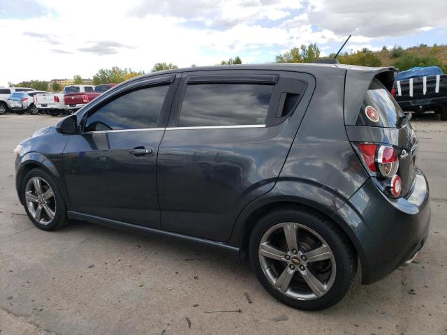 1G1JH6SB1G4120450 - 2016 CHEVROLET SONIC RS GRAY photo 2