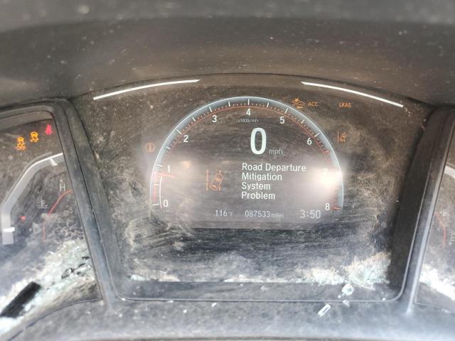 SHHFK7G45LU214122 - 2020 HONDA CIVIC SPORT SILVER photo 9