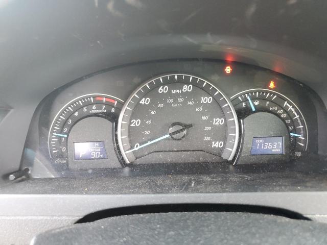 4T4BF1FKXCR251077 - 2012 TOYOTA CAMRY BASE ნაცრისფერი ფოტო 9