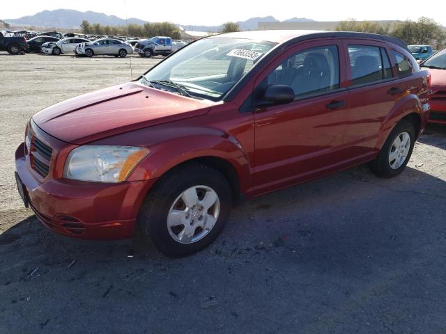 1B3HB28B07D320843 - 2007 DODGE CALIBER RED photo 1