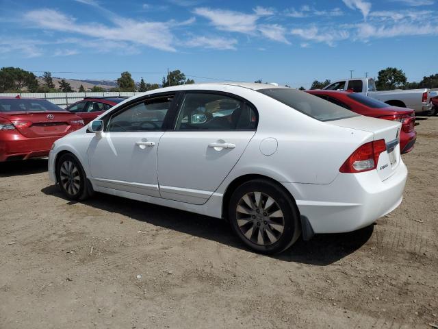 2HGFA1F94AH549623 - 2010 HONDA CIVIC EXL WHITE photo 2