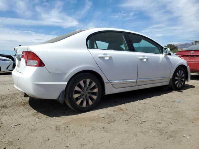 2HGFA1F94AH549623 - 2010 HONDA CIVIC EXL WHITE photo 3