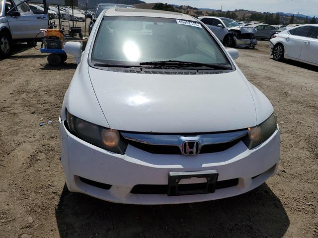 2HGFA1F94AH549623 - 2010 HONDA CIVIC EXL WHITE photo 5