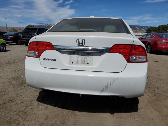 2HGFA1F94AH549623 - 2010 HONDA CIVIC EXL WHITE photo 6