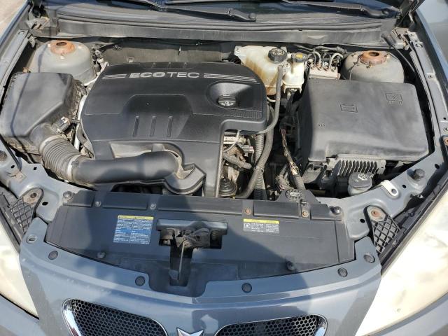 1G2ZG57B884197371 - 2008 PONTIAC G6 BASE GRAY photo 11