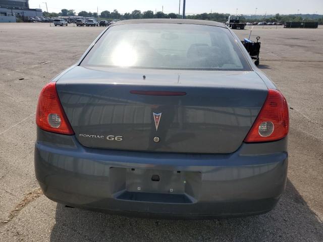 1G2ZG57B884197371 - 2008 PONTIAC G6 BASE GRAY photo 6