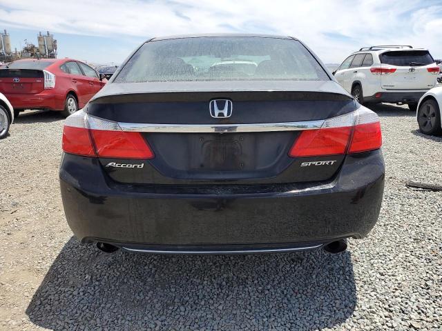 1HGCR2F5XEA091475 - 2014 HONDA ACCORD SPORT BLACK photo 6