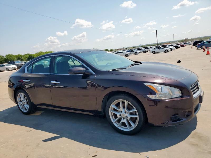 1N4AA5AP9EC495210 - 2014 NISSAN MAXIMA S PURPLE photo 4
