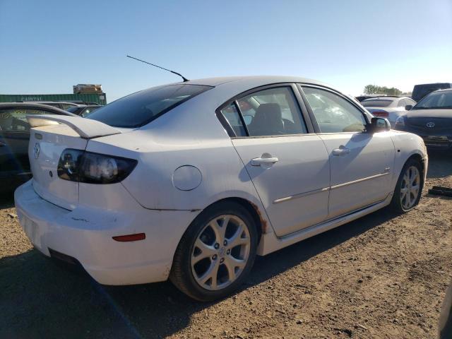 JM1BK323881104205 - 2008 MAZDA 3 S WHITE photo 3