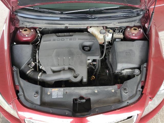 1G1ZE5E13BF270436 - 2011 CHEVROLET MALIBU LTZ წითელი ფოტო 11