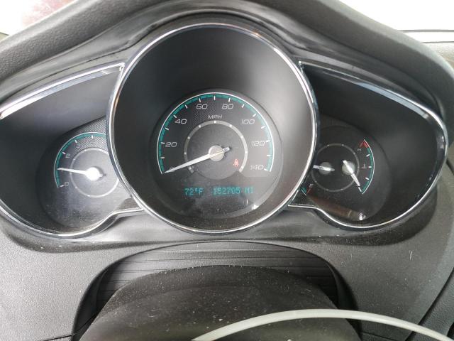 1G1ZE5E13BF270436 - 2011 CHEVROLET MALIBU LTZ წითელი ფოტო 9