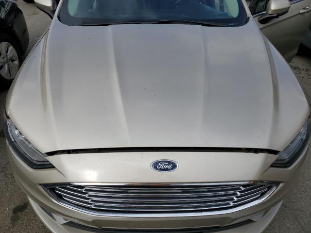 3FA6P0LU4HR356635 - 2017 FORD FUSION SE HYBRID TAN photo 11