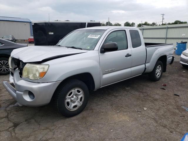 5TETX22NX8Z585436 - 2008 TOYOTA TACOMA ACCESS CAB ვერცხლისფერი ფოტო 1