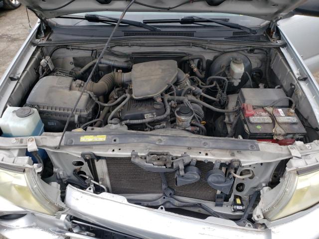 5TETX22NX8Z585436 - 2008 TOYOTA TACOMA ACCESS CAB ვერცხლისფერი ფოტო 11