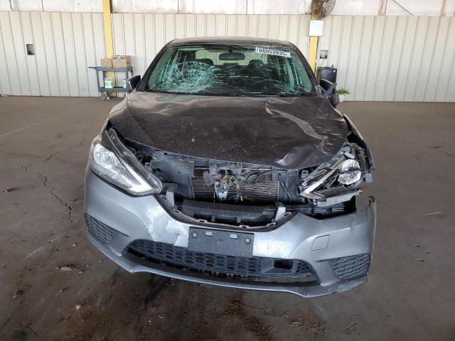 3N1AB7AP5KY314192 - 2019 NISSAN SENTRA S ნაცრისფერი ფოტო 5