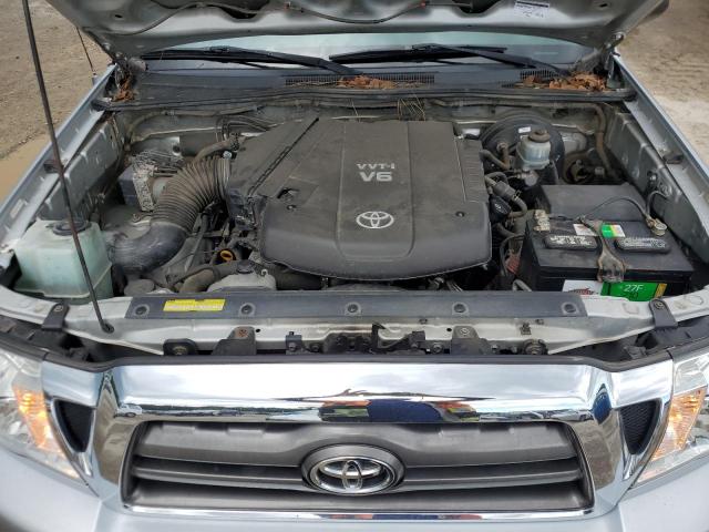 3TMJU62NX9M080535 - 2009 TOYOTA TACOMA DOUBLE CAB PRERUNNER SILVER photo 11