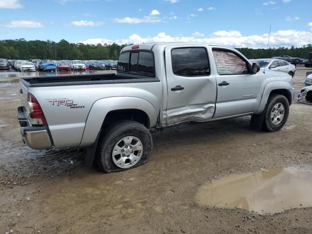 3TMJU62NX9M080535 - 2009 TOYOTA TACOMA DOUBLE CAB PRERUNNER SILVER photo 3