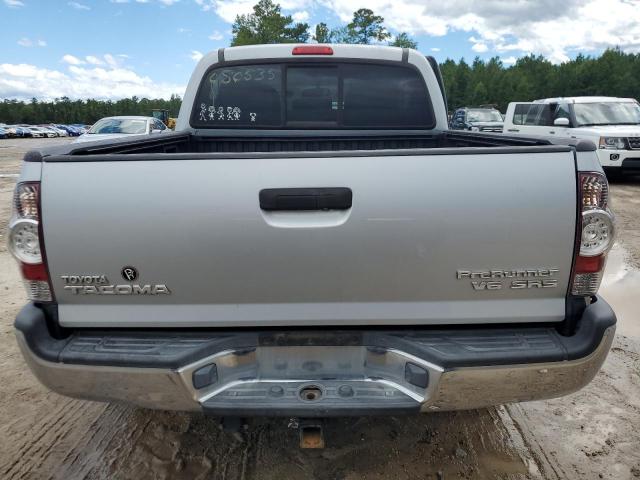 3TMJU62NX9M080535 - 2009 TOYOTA TACOMA DOUBLE CAB PRERUNNER SILVER photo 6