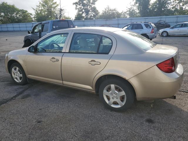 1G1AK55F977284893 - 2007 CHEVROLET COBALT LS TAN photo 2