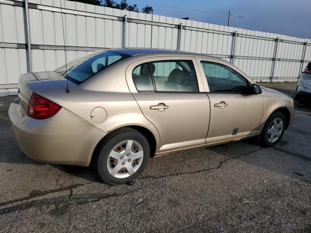 1G1AK55F977284893 - 2007 CHEVROLET COBALT LS TAN photo 3