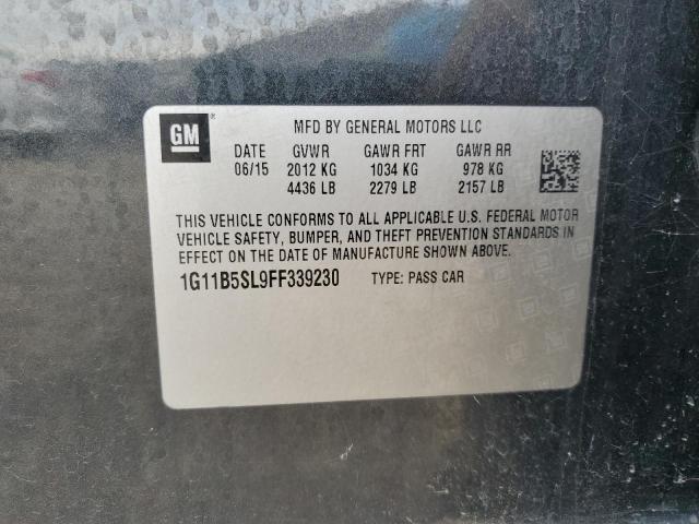 1G11B5SL9FF339230 - 2015 CHEVROLET MALIBU LS Boz foto 12