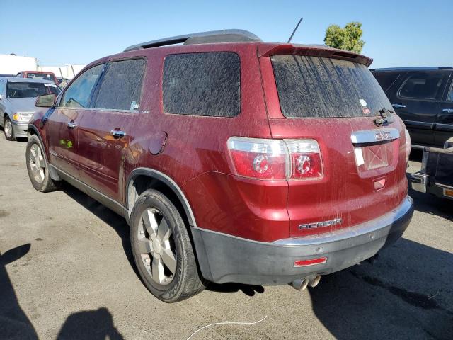 1GKER33707J149569 - 2007 GMC ACADIA SLT-2 BURGUNDY photo 2