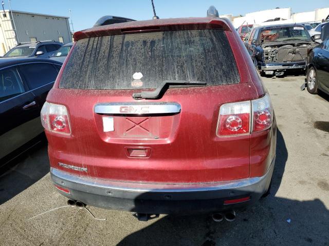 1GKER33707J149569 - 2007 GMC ACADIA SLT-2 BURGUNDY photo 6