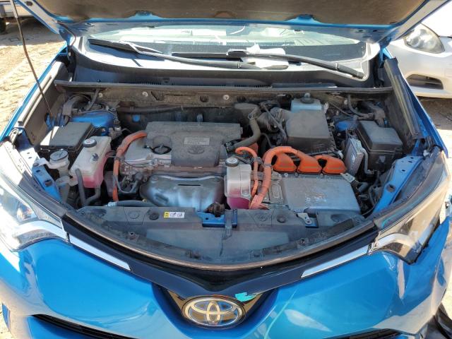 JTMRJREV2JD239895 - 2018 TOYOTA RAV4 HV LE BLUE photo 11