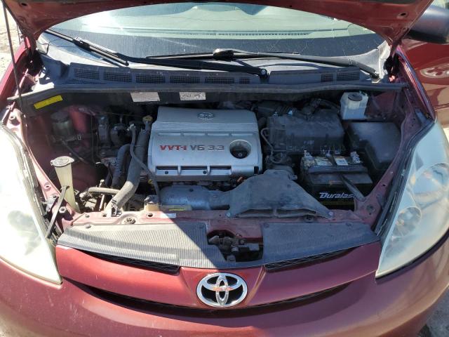 5TDZA23C66S499401 - 2006 TOYOTA SIENNA CE BURGUNDY photo 12