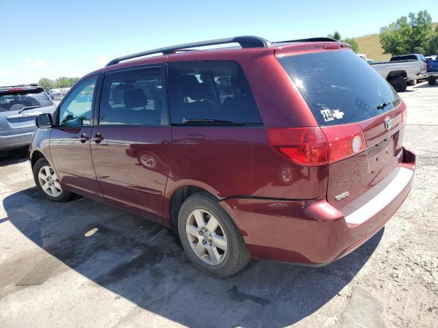 5TDZA23C66S499401 - 2006 TOYOTA SIENNA CE BURGUNDY photo 2