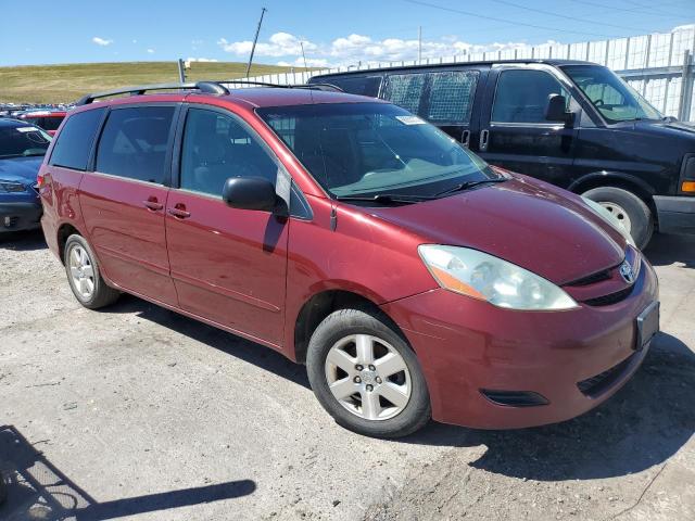 5TDZA23C66S499401 - 2006 TOYOTA SIENNA CE BURGUNDY photo 4