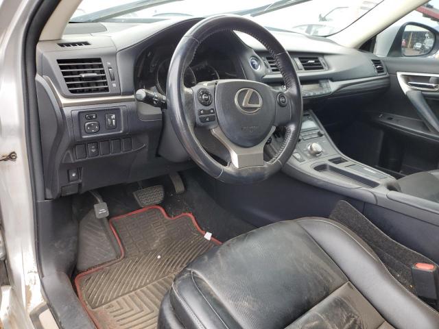 JTHKD5BH2G2252469 - 2016 LEXUS CT 200 GRAY photo 8