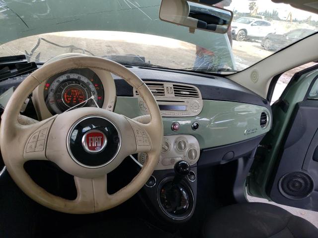 3C3CFFAR2DT738567 - 2013 FIAT 500 POP GREEN photo 9