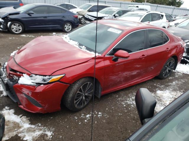 4T1J11AK1LU309573 - 2020 TOYOTA CAMRY SE RED photo 1