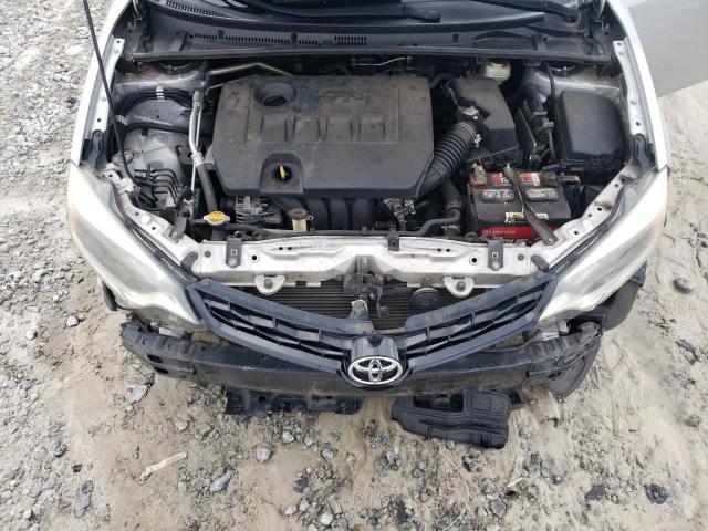 2T1BURHEXFC471329 - 2015 TOYOTA COROLLA L SILVER photo 11