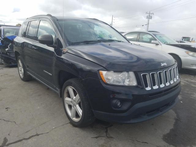 1C4NJCCB7CD718921 - 2012 JEEP COMPASS LIMITED BLACK photo 1