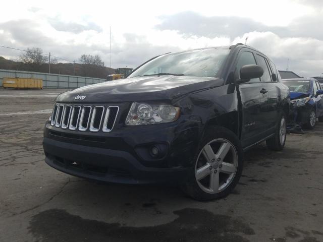 1C4NJCCB7CD718921 - 2012 JEEP COMPASS LIMITED BLACK photo 2