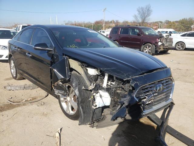 5NPE34AF4JH614531 - 2018 HYUNDAI SONATA SPORT BLACK photo 1