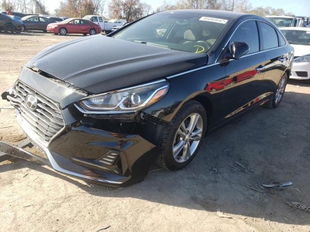 5NPE34AF4JH614531 - 2018 HYUNDAI SONATA SPORT BLACK photo 2