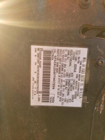 4F4CR12A8TTM37236 - 1996 MAZDA B2300 BLACK photo 12