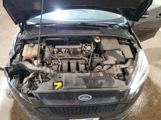 1FADP3J23JL294580 - 2018 FORD FOCUS TITANIUM BLACK photo 11