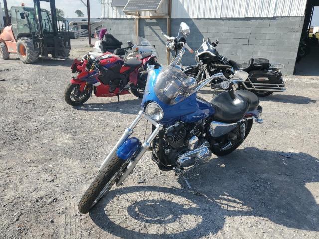 1HD1CT3157K427110 - 2007 HARLEY-DAVIDSON XL1200 C BLUE photo 2