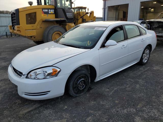 2G1WB5E32E1126109 - 2014 CHEVROLET IMPALA LIM LT WHITE photo 1