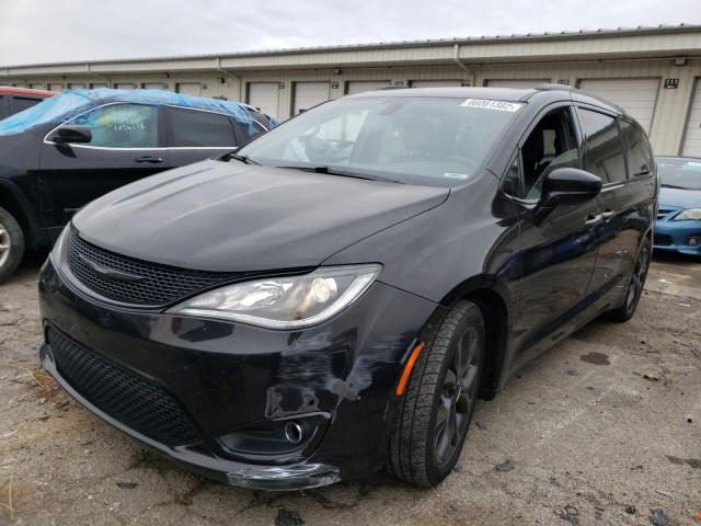 2C4RC1EG4JR193965 - 2018 CHRYSLER PACIFICA TOURING L PLUS BLACK photo 2