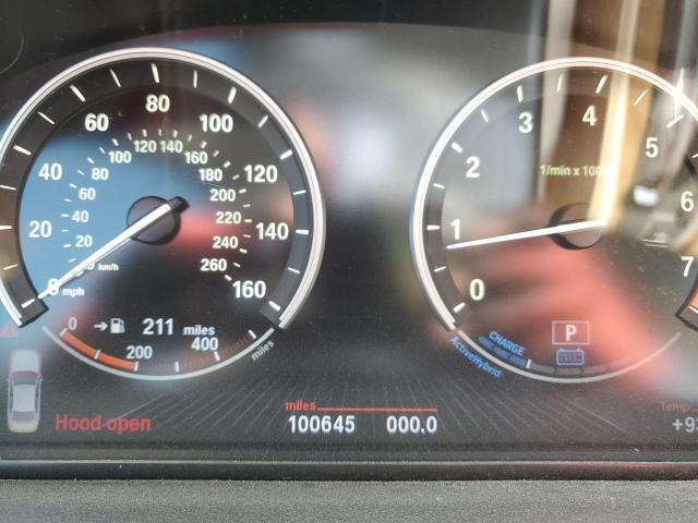 WBAFZ9C55DC751835 - 2013 BMW 535 I HYBRID WHITE photo 9