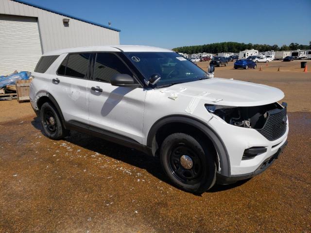 1FM5K8AB2MGA65536 - 2021 FORD EXPLORER POLICE INTERCEPTOR 白色 照片 4