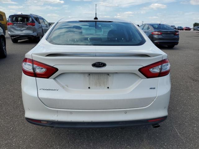 1FA6P0H79E5363663 - 2014 FORD FUSION SE WHITE photo 6