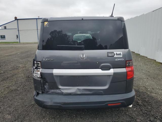 5J6YH28709L005830 - 2009 HONDA ELEMENT EX GRAY photo 6