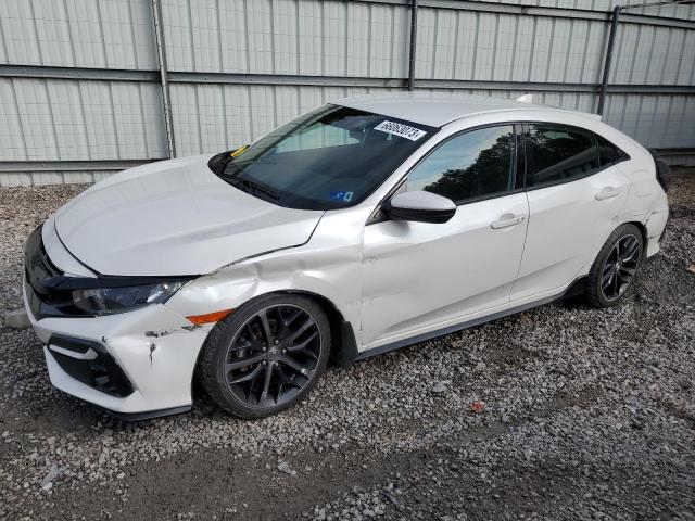 SHHFK7H42MU221934 - 2021 HONDA CIVIC SPORT თეთრი ფოტო 1